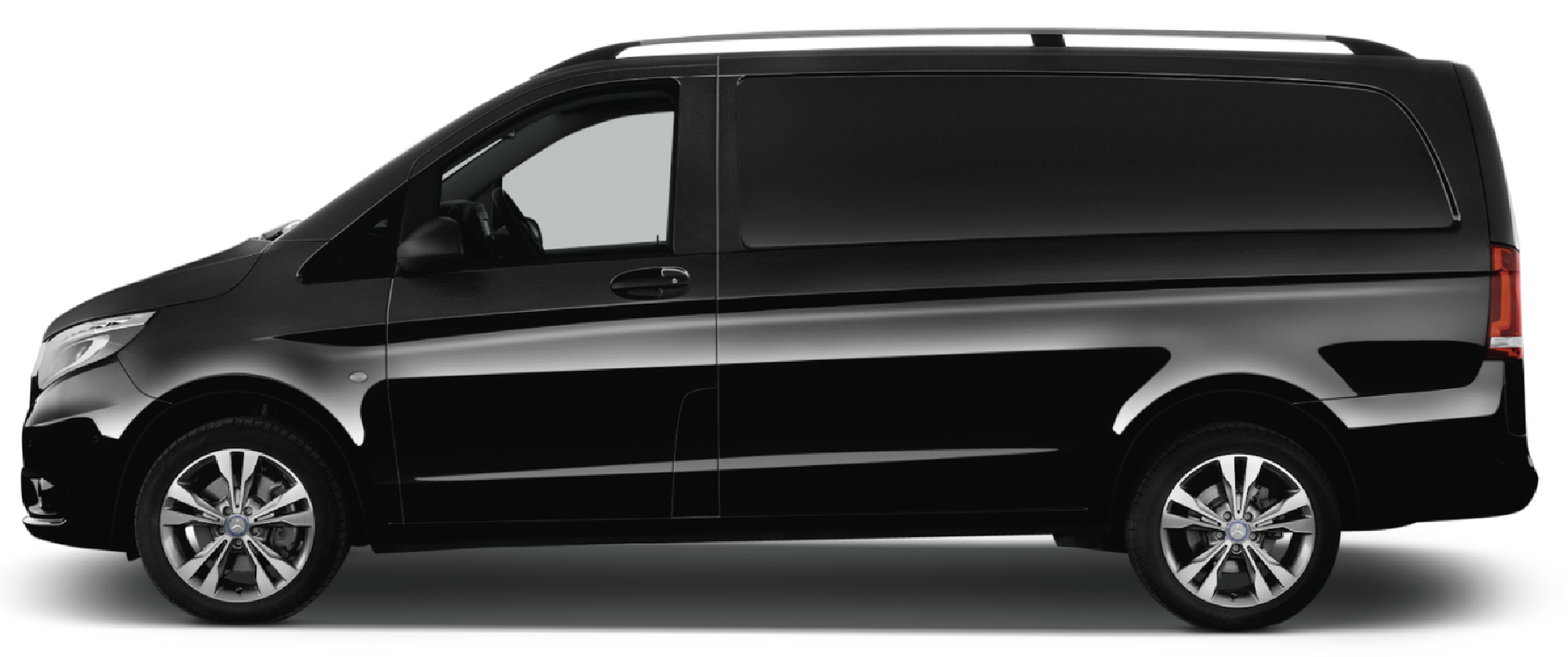 Blank black vehicle